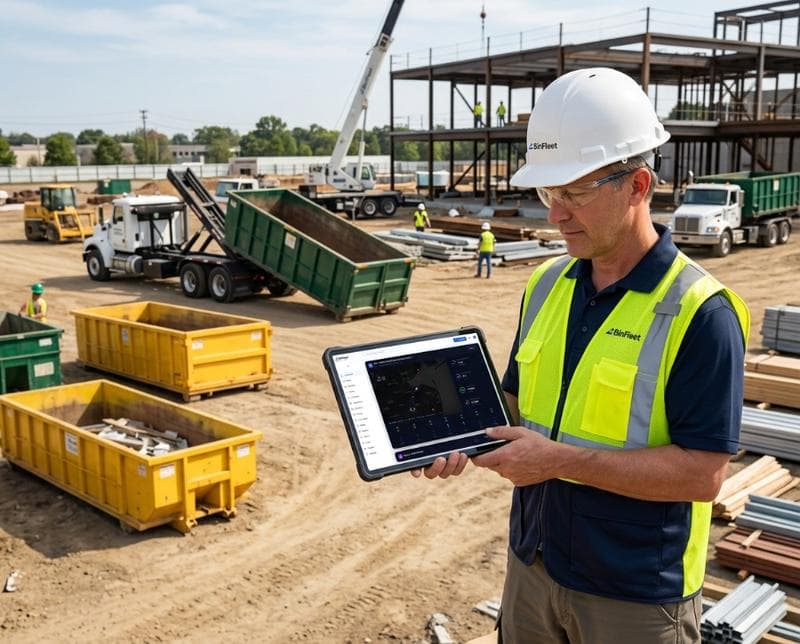 How Automated Dumpster Scheduling Transforms Truck Utilization